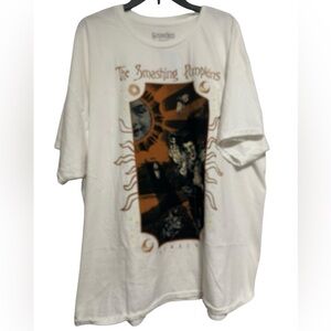 White Smashing Pumpkins Graphic T-Shirt Unisex 2XL